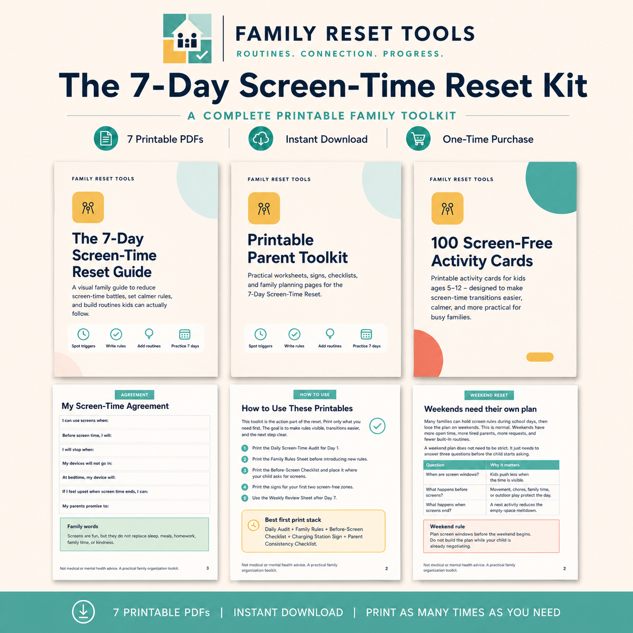7 Days Screen Time Reset Guide